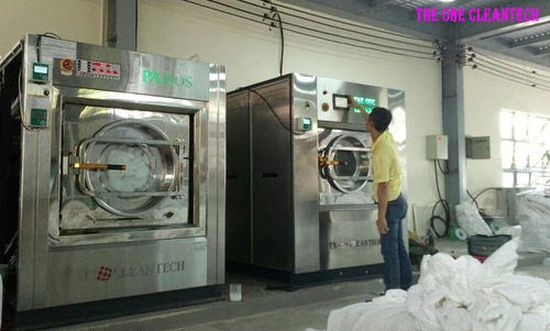 Máy giặt công nghiệp Liên Doanh Việt Hàn lắp tại Đà Nẵng